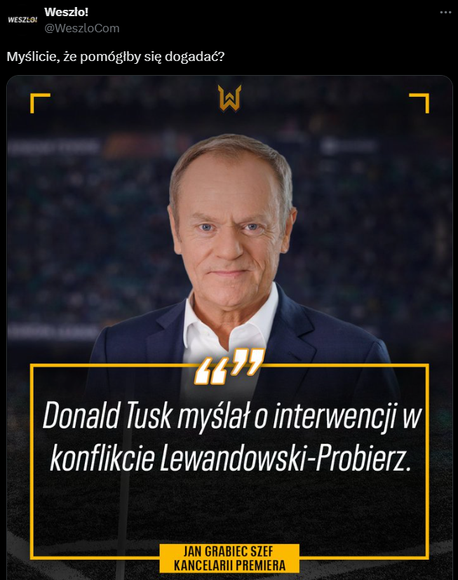 Ten POLITYK myślał o zabraniu głosu konflikcie Probierz - Lewandowski! O.o